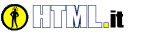 sito realizzato con i consigli di HTML.it