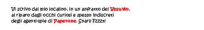 vi scrivo...